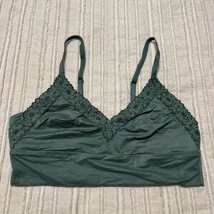 Aerie Sunnie Lace Trim Bralette